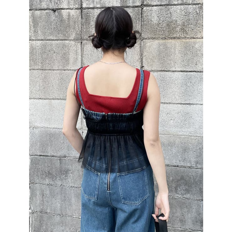 チュールーフリルビスチェ | MURUA | 詳細画像22 