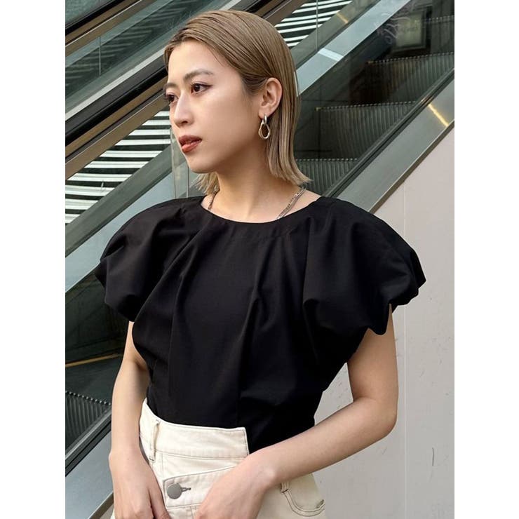 2WAYウエストタックショートトップス[品番：MKSW0057116]｜MURUA 