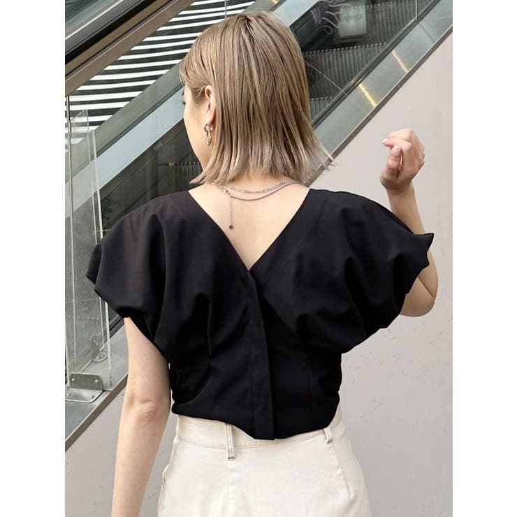 2WAYウエストタックショートトップス[品番：MKSW0057116]｜MURUA 