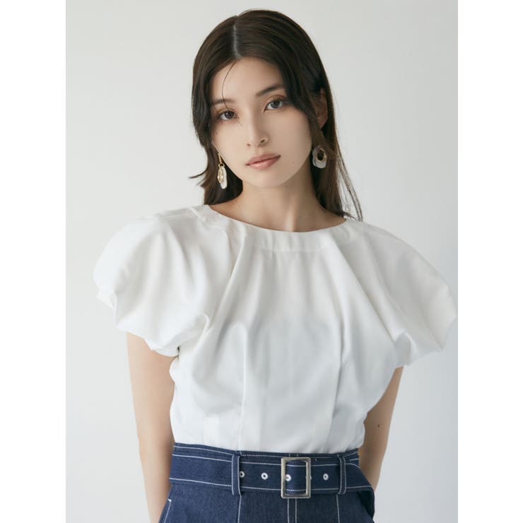 2WAYウエストタックショートトップス[品番：MKSW0057116]｜MURUA 