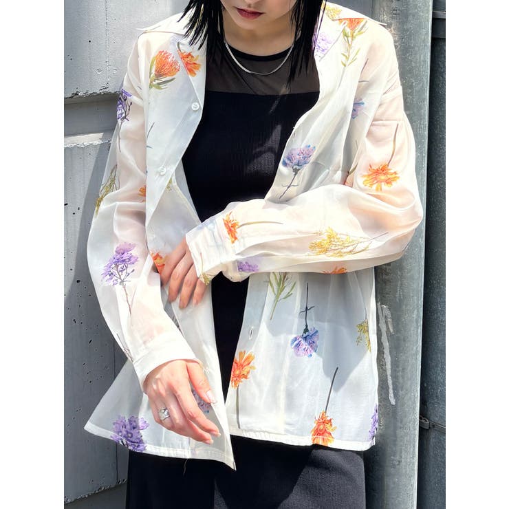 フラワーシアーシャツ【WEB限定】 | MURUA | 詳細画像1 