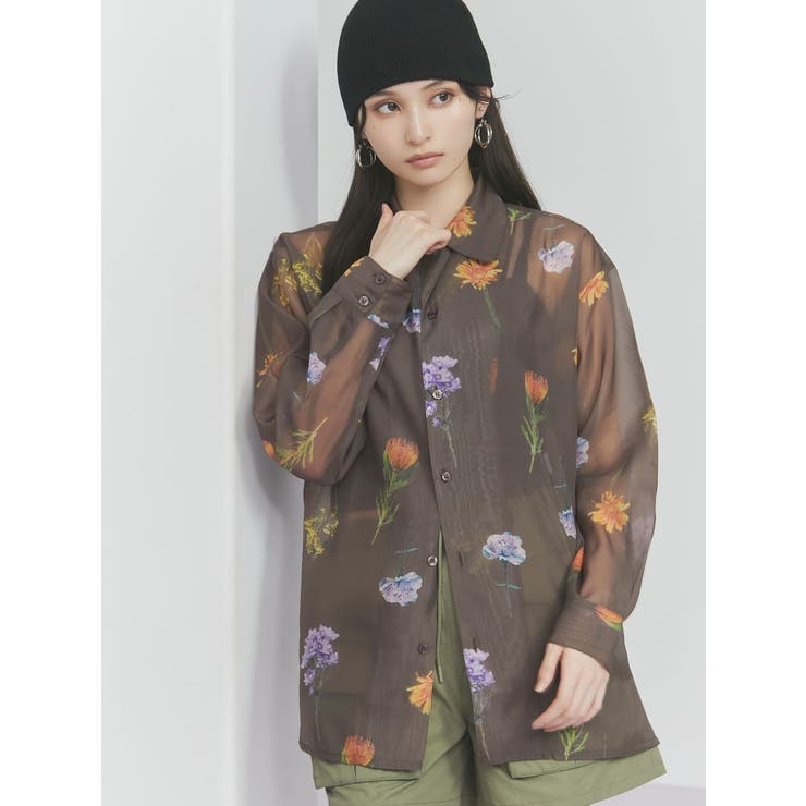 フラワーシアーシャツ【WEB限定】 | MURUA | 詳細画像11 