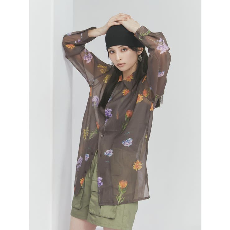 フラワーシアーシャツ【WEB限定】 | MURUA | 詳細画像13 