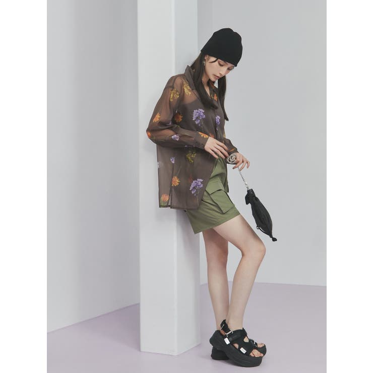 フラワーシアーシャツ【WEB限定】 | MURUA | 詳細画像14 
