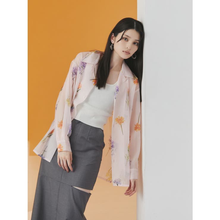 フラワーシアーシャツ【WEB限定】 | MURUA | 詳細画像18 