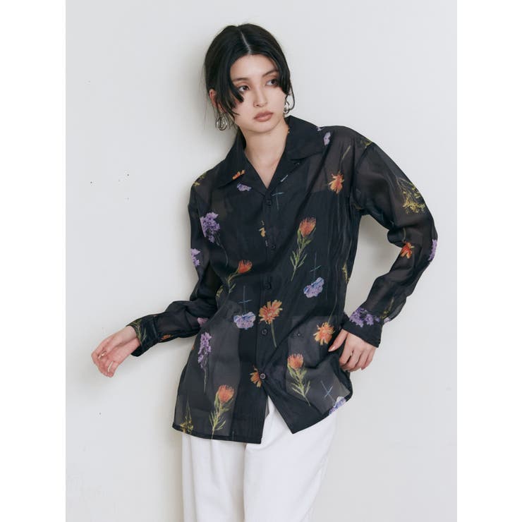 フラワーシアーシャツ【WEB限定】 | MURUA | 詳細画像21 