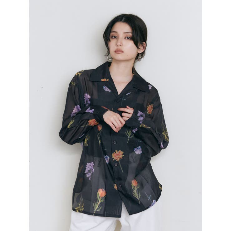 フラワーシアーシャツ【WEB限定】 | MURUA | 詳細画像22 
