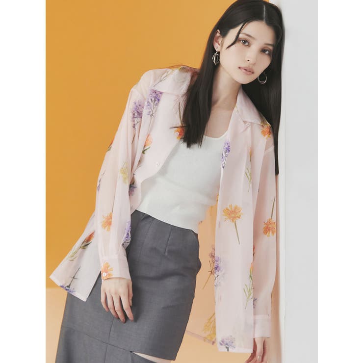 フラワーシアーシャツ【WEB限定】 | MURUA | 詳細画像3 