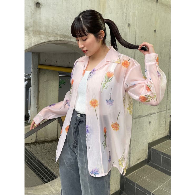 フラワーシアーシャツ【WEB限定】 | MURUA | 詳細画像32 