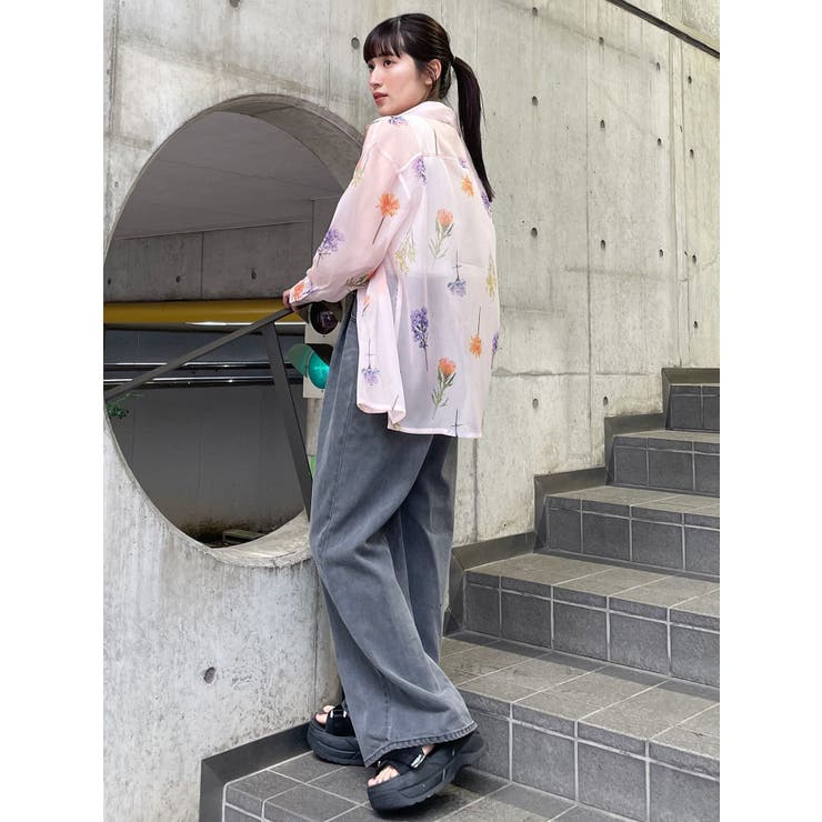 フラワーシアーシャツ【WEB限定】 | MURUA | 詳細画像33 