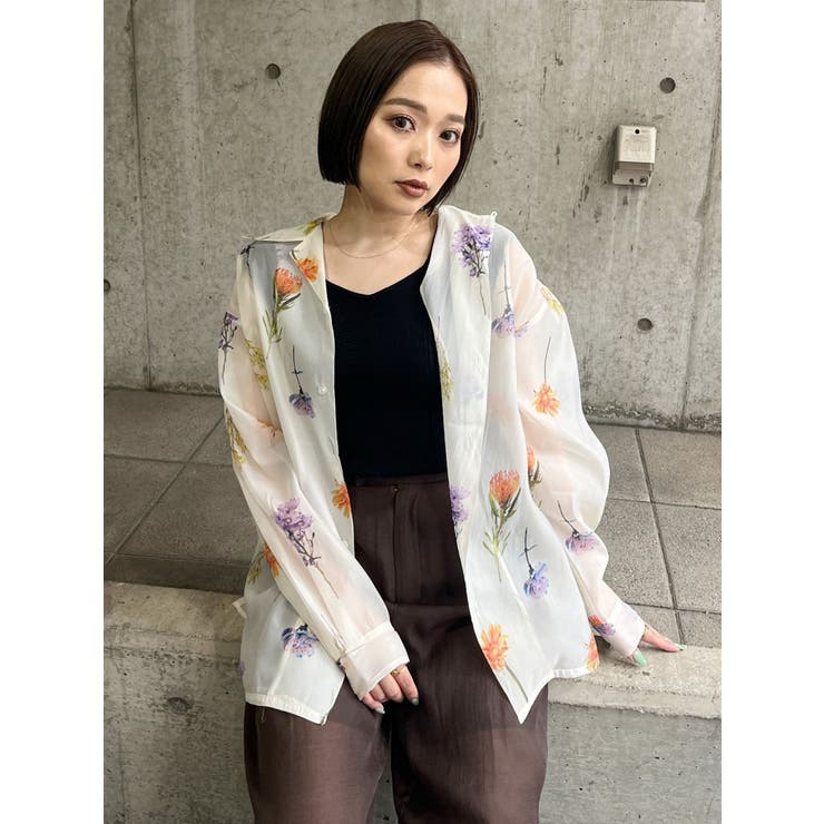 フラワーシアーシャツ【WEB限定】 | MURUA | 詳細画像35 