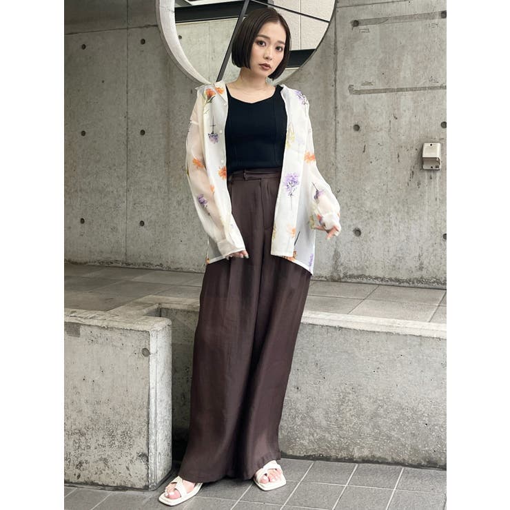 フラワーシアーシャツ【WEB限定】 | MURUA | 詳細画像37 