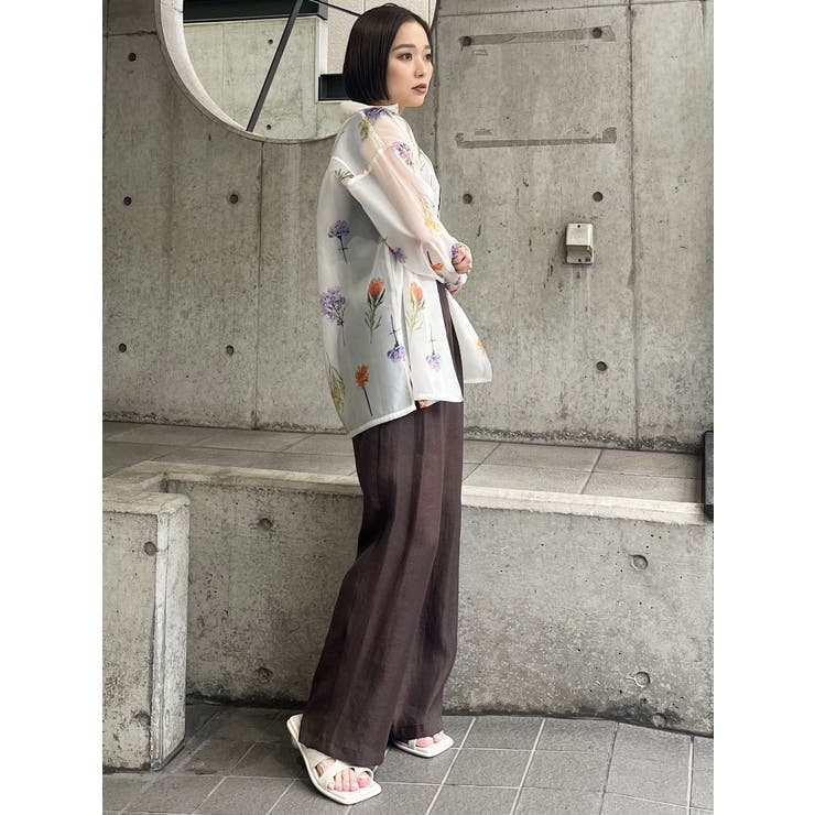 フラワーシアーシャツ【WEB限定】 | MURUA | 詳細画像38 