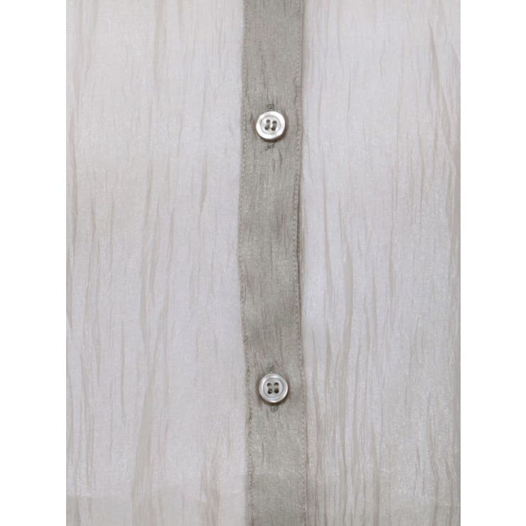 シアーシャイニーボリュームシャツ | MURUA | 詳細画像18 