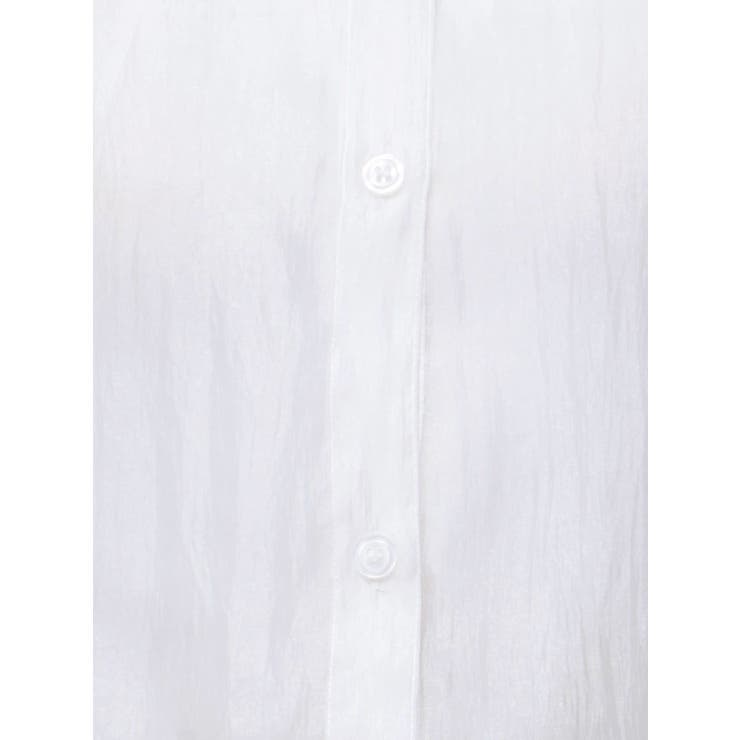 シアーシャイニーボリュームシャツ | MURUA | 詳細画像20 