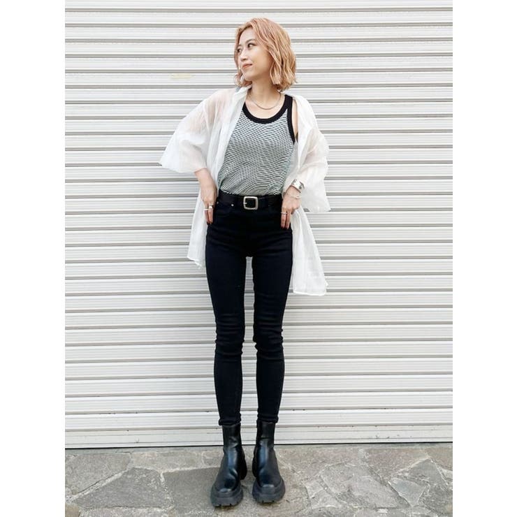 シアーシャイニーボリュームシャツ | MURUA | 詳細画像6 