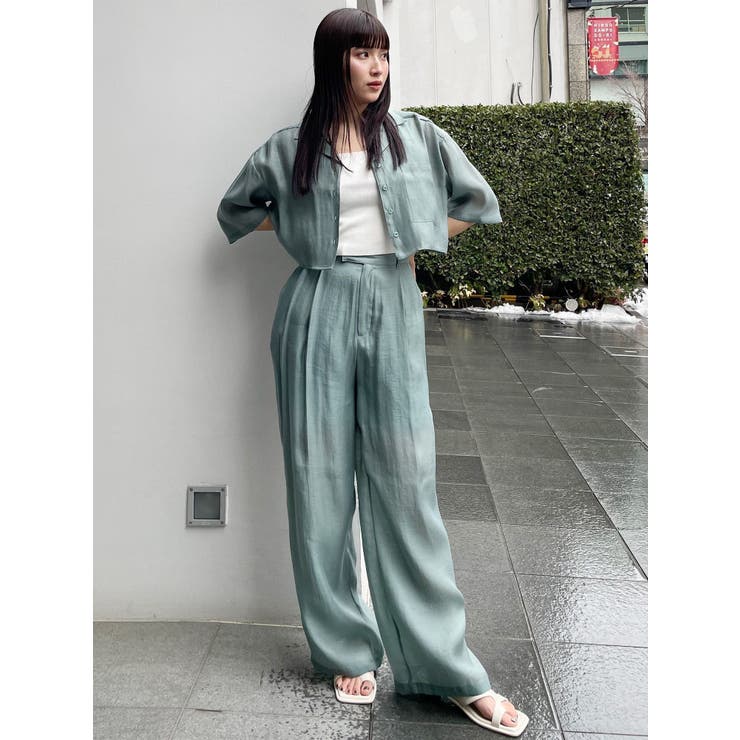 シアーワイドパンツ | MURUA | 詳細画像20 