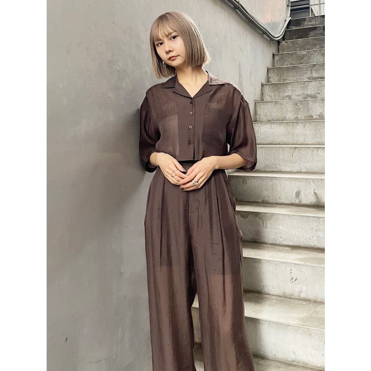 シアーワイドパンツ | MURUA | 詳細画像33 