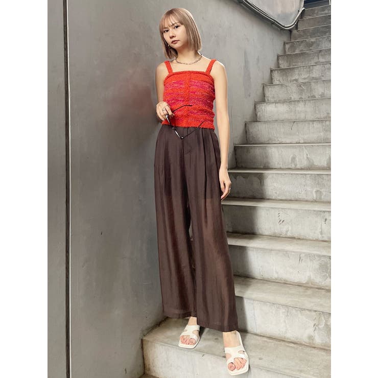 シアーワイドパンツ | MURUA | 詳細画像34 