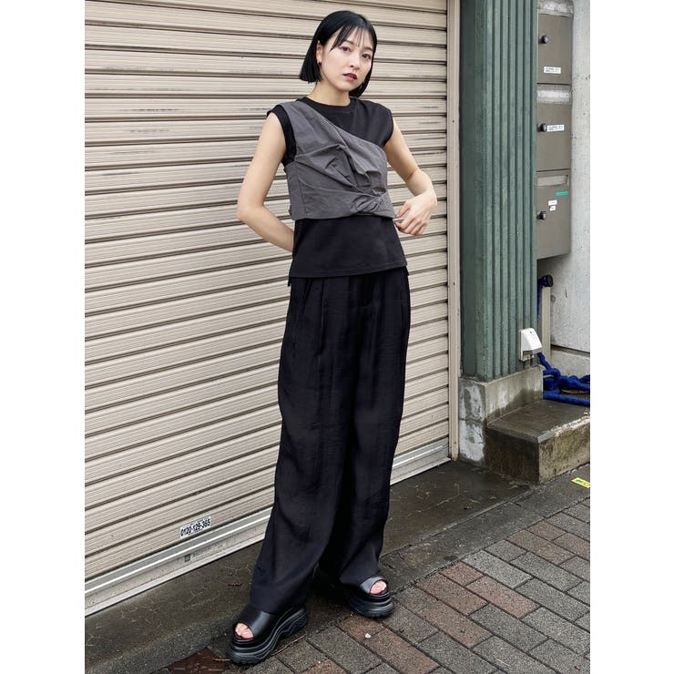 シアーワイドパンツ | MURUA | 詳細画像49 