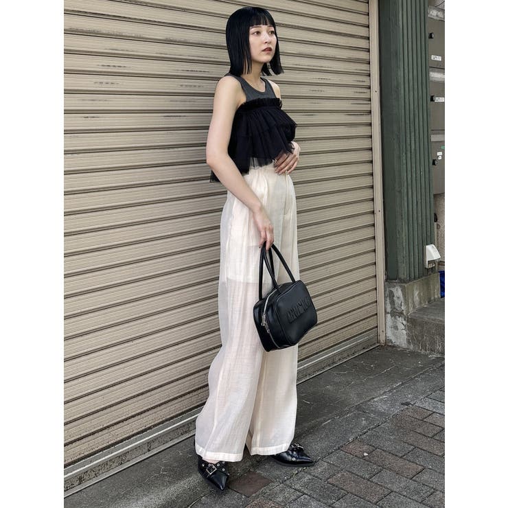 シアーワイドパンツ | MURUA | 詳細画像50 