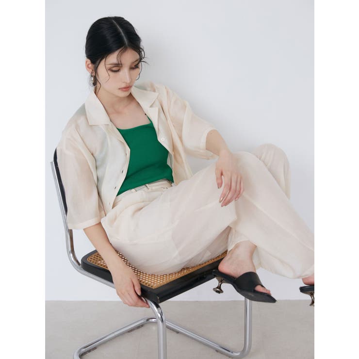 シアーワイドパンツ | MURUA | 詳細画像9 