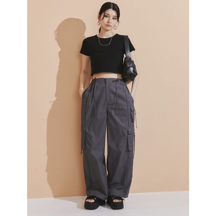 ラインカーゴパンツ[品番：MKSW0058787]｜MURUA（ムルーア）の