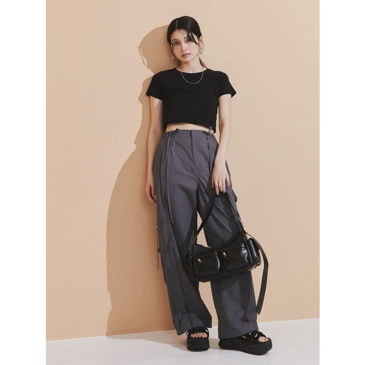 ラインカーゴパンツ[品番：MKSW0058787]｜MURUA（ムルーア）の
