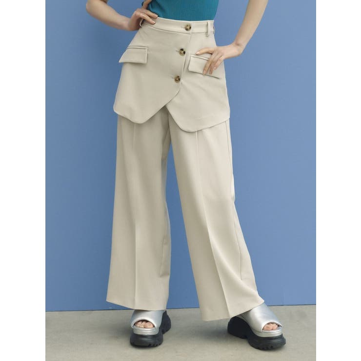 アイボリー | マルチウェイワイドパンツ | MURUA