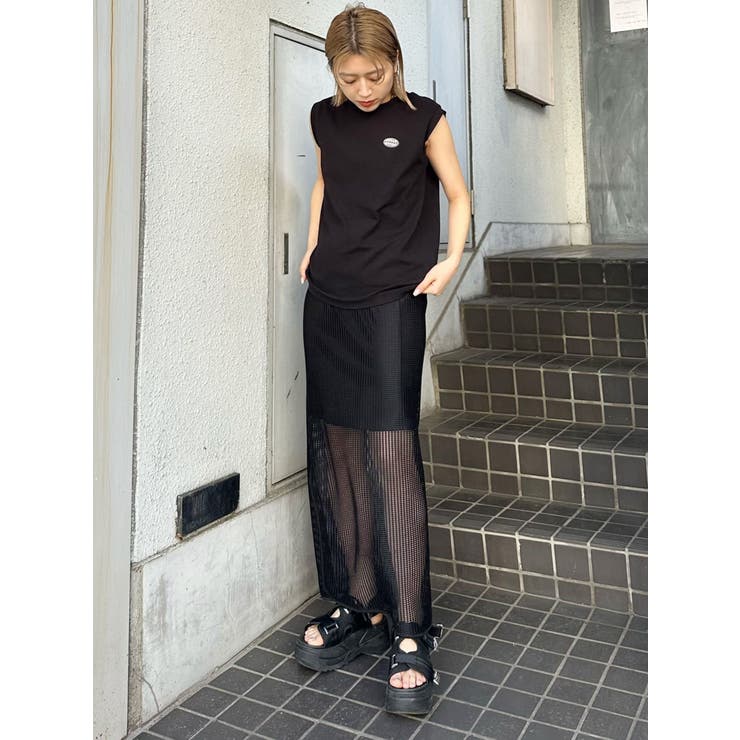 シースルーメッシュスカート | MURUA | 詳細画像11 