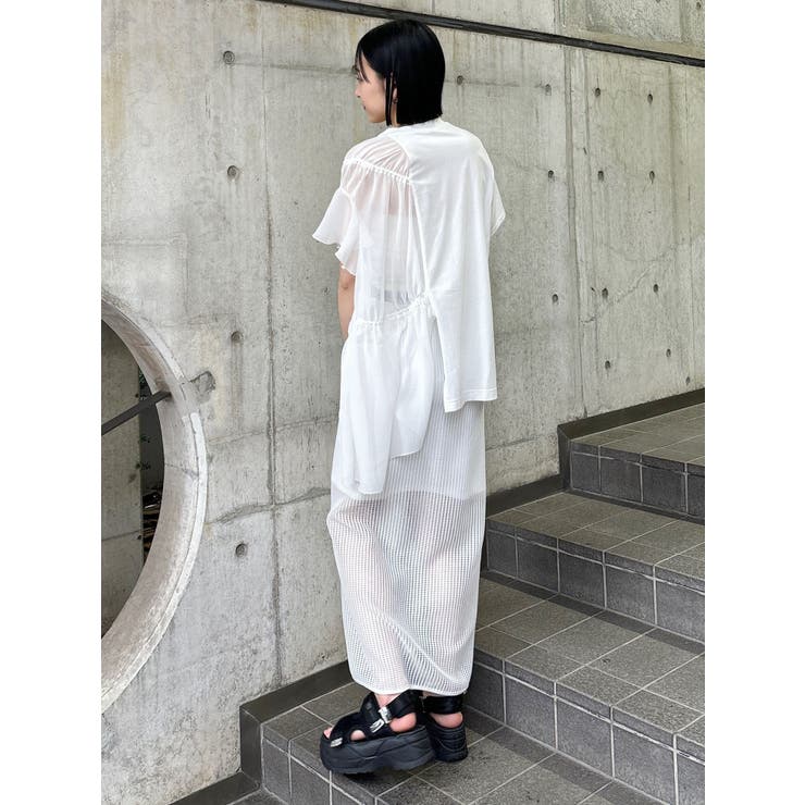 シースルーメッシュスカート | MURUA | 詳細画像19 