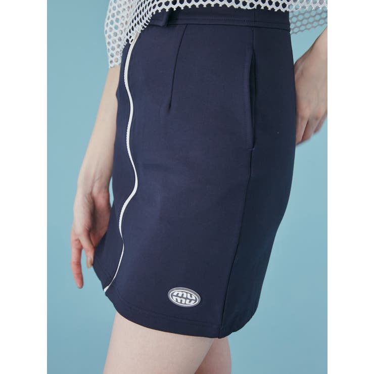 フロントジップミニスカート | MURUA | 詳細画像6 