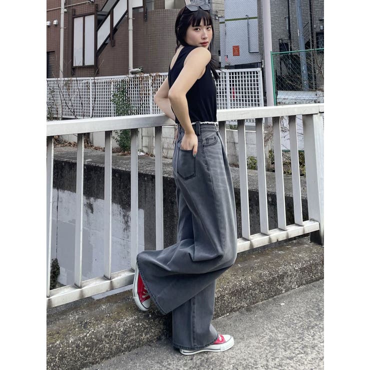 ウエストアジャストワイドデニム | MURUA | 詳細画像21 