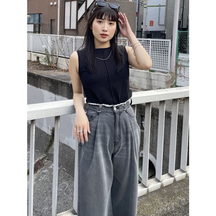 ウエストアジャストワイドデニム | MURUA | 詳細画像22 