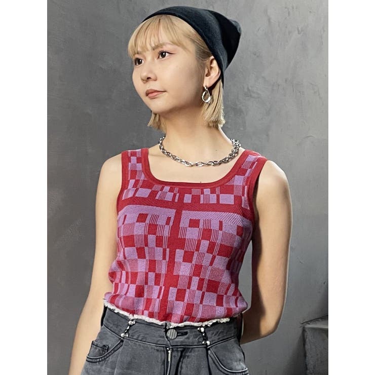 ジオメタンクトップ | MURUA | 詳細画像17 