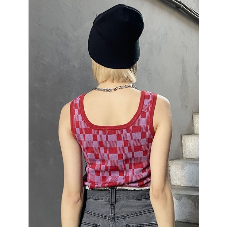 ジオメタンクトップ | MURUA | 詳細画像20 