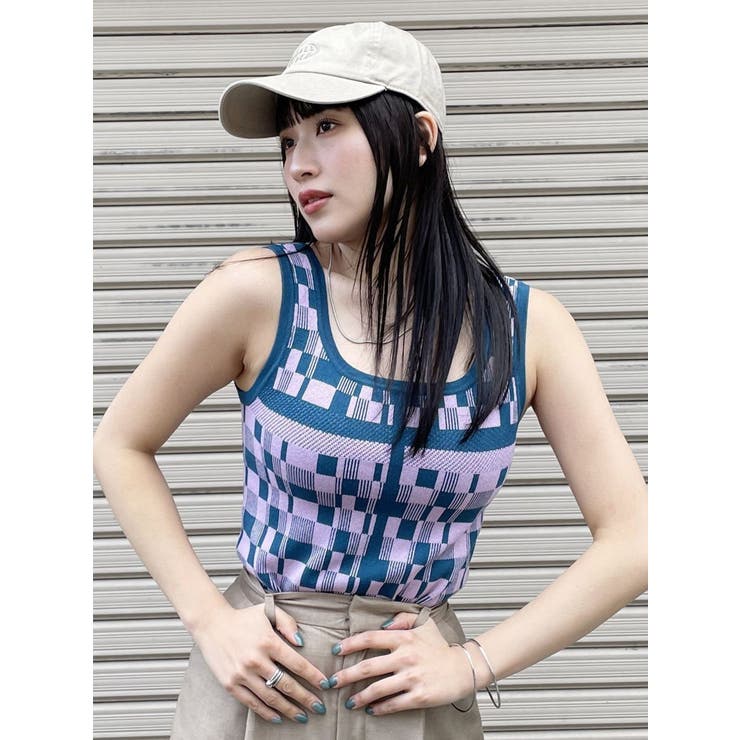 ジオメタンクトップ | MURUA | 詳細画像22 