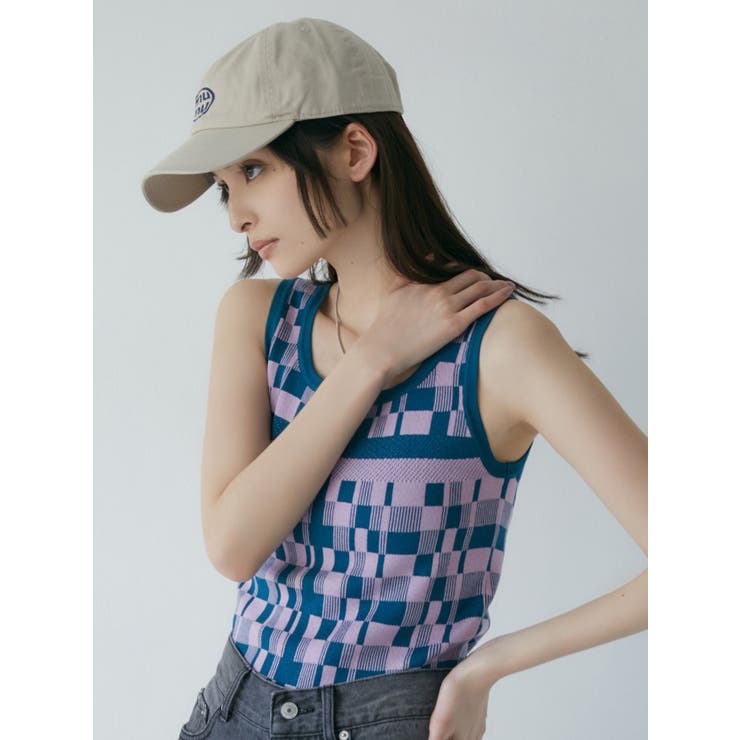 ジオメタンクトップ | MURUA | 詳細画像3 