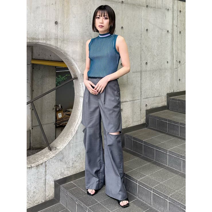 ミニマルストライプニット | MURUA | 詳細画像14 