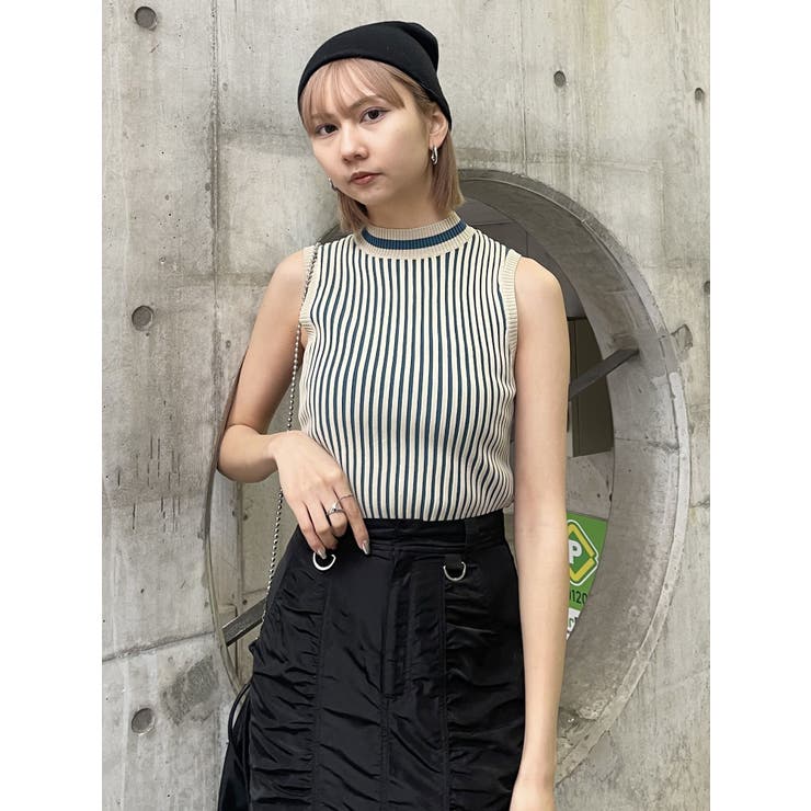 ミニマルストライプニット | MURUA | 詳細画像3 