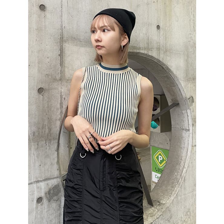 ミニマルストライプニット | MURUA | 詳細画像4 