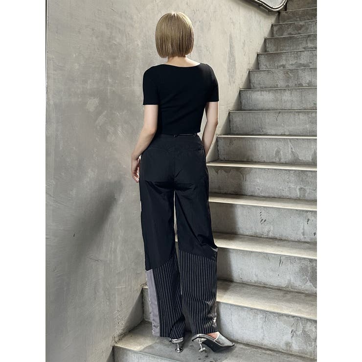 ホックデザインハーフスリーブニット | MURUA | 詳細画像14 