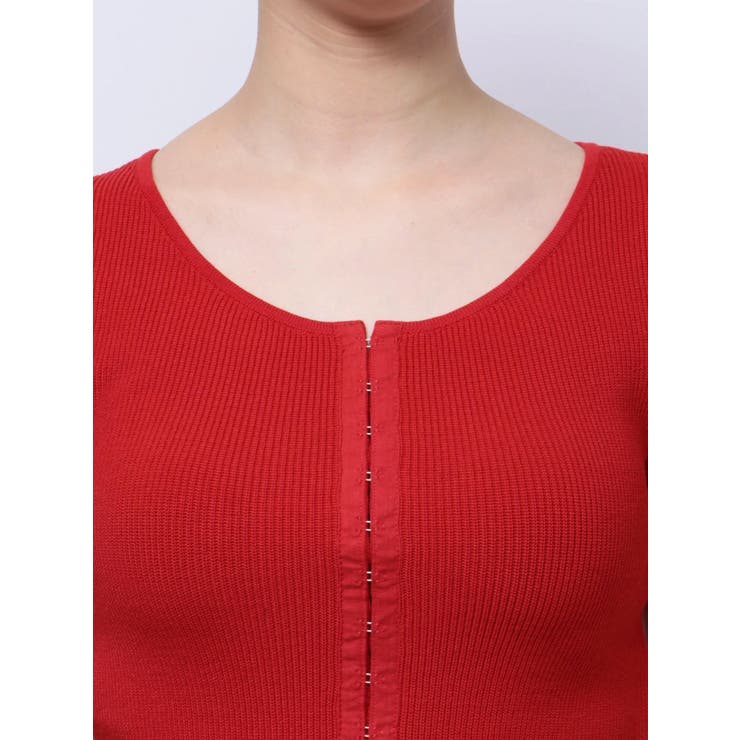 ホックデザインハーフスリーブニット | MURUA | 詳細画像21 