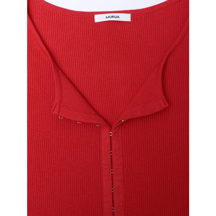 ホックデザインハーフスリーブニット | MURUA | 詳細画像25 