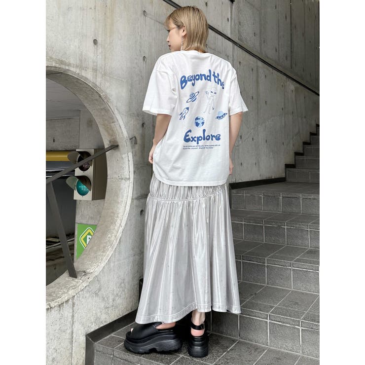 エイリアンプリントTシャツ | MURUA | 詳細画像21 