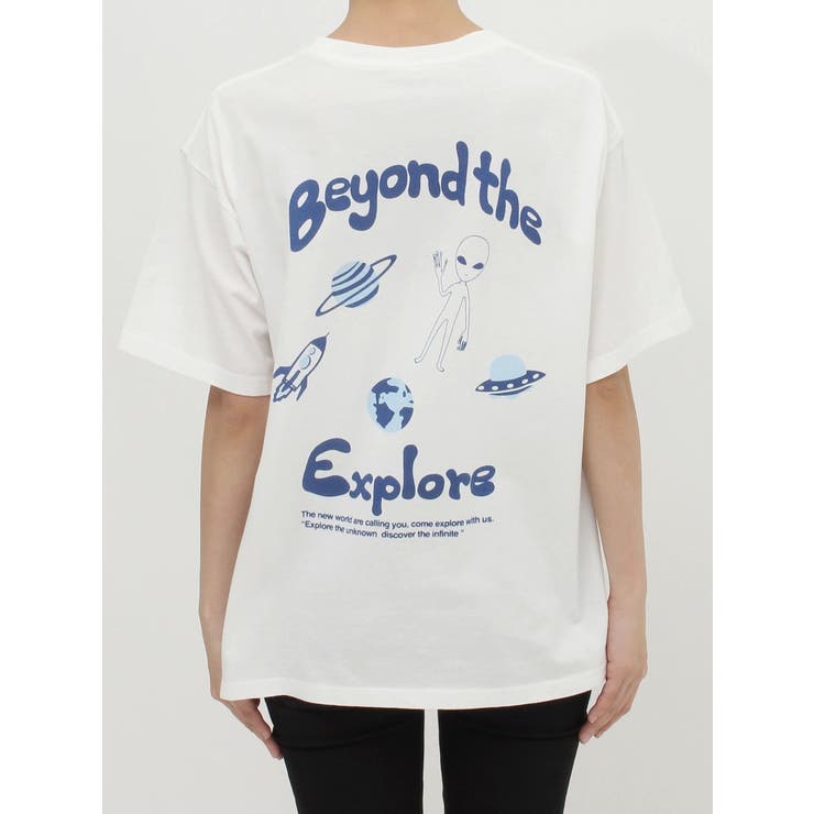エイリアンプリントTシャツ | MURUA | 詳細画像24 