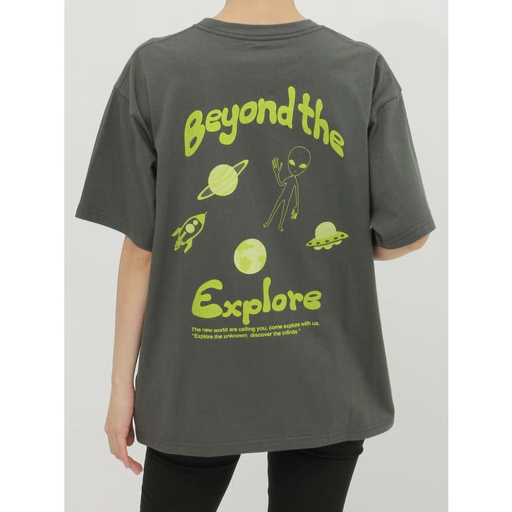 エイリアンプリントTシャツ | MURUA | 詳細画像29 