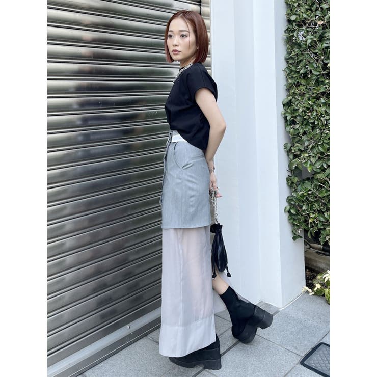 ヘムタックタンクトップ | MURUA | 詳細画像8 