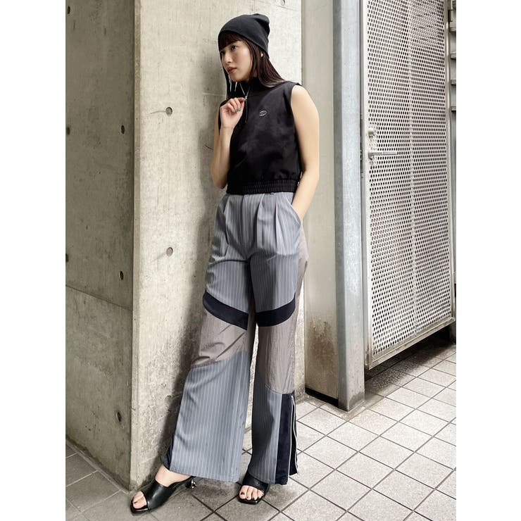 クロップトハーフジップスウェット | MURUA | 詳細画像23 