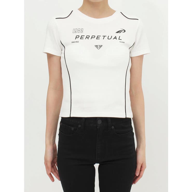 レーシングミニTシャツ[品番：MKSW0057796]｜MURUA（ムルーア